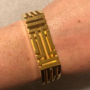 Gold Tory Burch Fit Bit Flex Bracelet